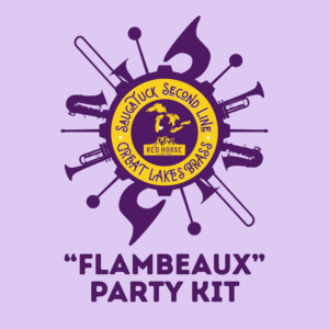 Second Line Party Kit - Flambeaux (Beads and Boas)
