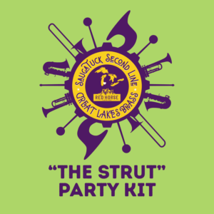 Second Line Party Kits - The Strut (Beads, Boas, Parasol & more)