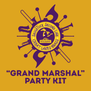 Second Line Party Kits - Grand Marshal (All the things!)